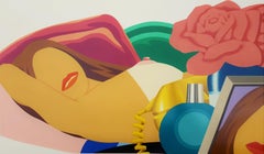 Vintage Nude (Lithograph) /// Modern Pop Art Tom Wesselmann Figurative Woman Lady Room