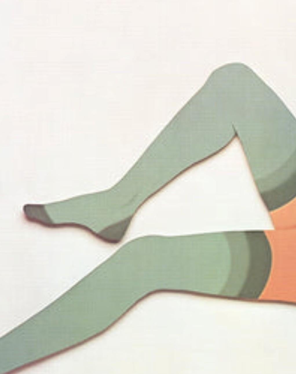 Reclining Nude with Green Stockings By Tom Wesselmann For Sale 3