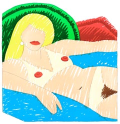 Desnudo brillante, Cartera de sellos de caucho, Tom Wesselmann