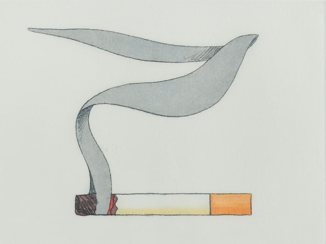 Tom Wesselmann Still-Life Print - Smoking Cigarette #1