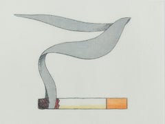 Retro Smoking Cigarette #1