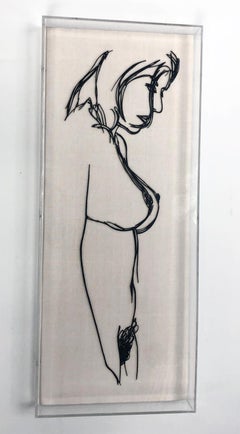 NUDO IN PIEDI (SCULTURA TAGLIATA AL LASER)