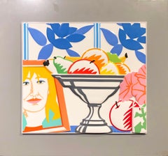 Stillleben auf Porzellan