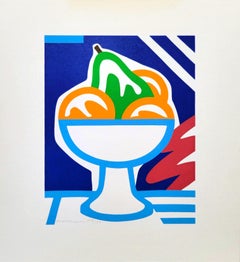 Natura morta con pere e arance /// Serigrafia di Tom Wesselmann Pop Art Fruit