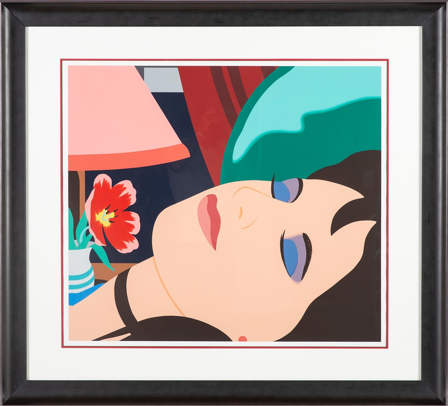 Tom Wesselemann, 
Cynthia In The Bedroom
 - Original Serigraph - Print by Tom Wesselmann