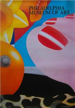 Tom Wesselmann Bedroom painting #7 (detail), offset lithograph Pop Art print