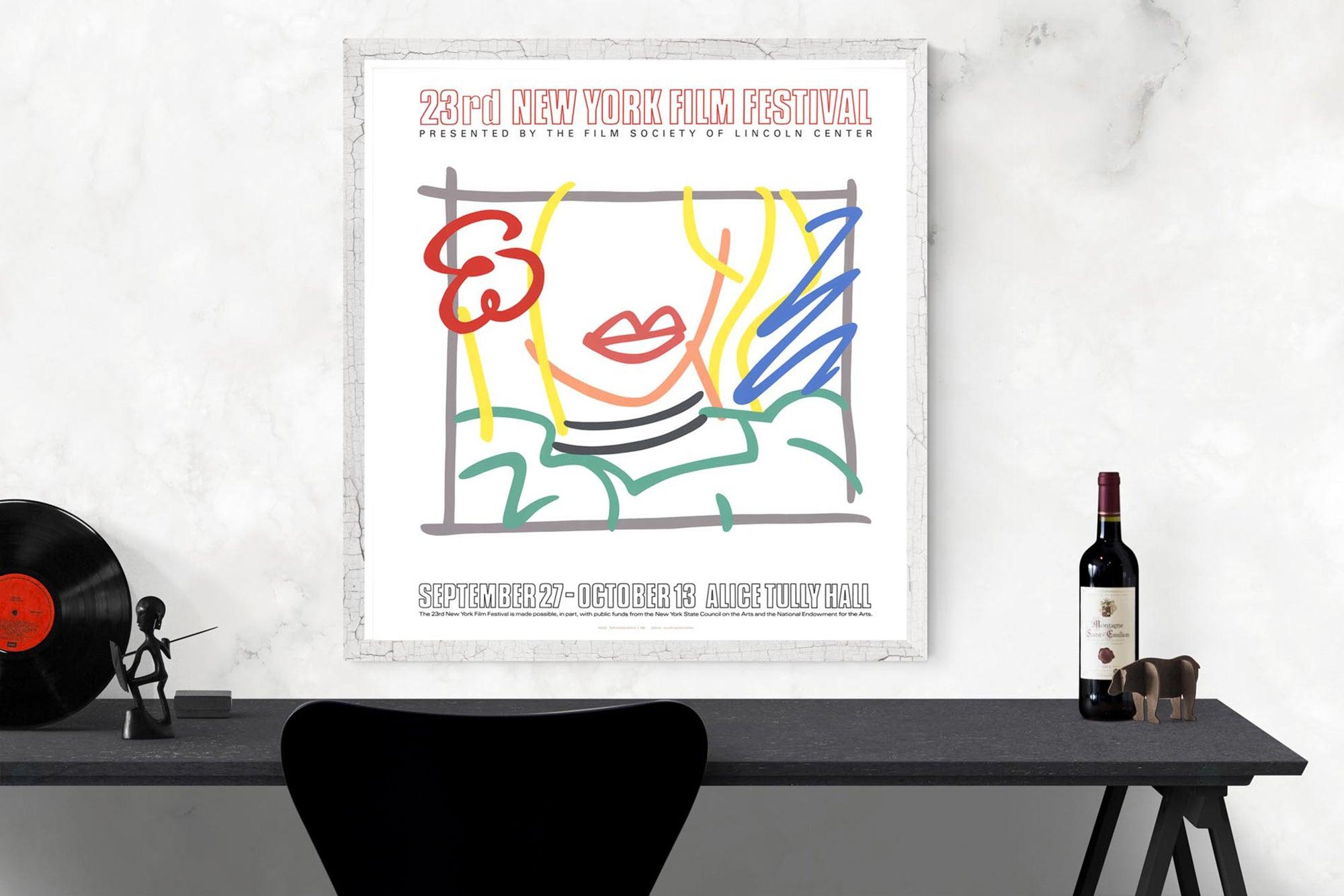 Tom Wesselmann 'Monica, il 23° New York Film Festival' 1985- Serigrafia in vendita 1