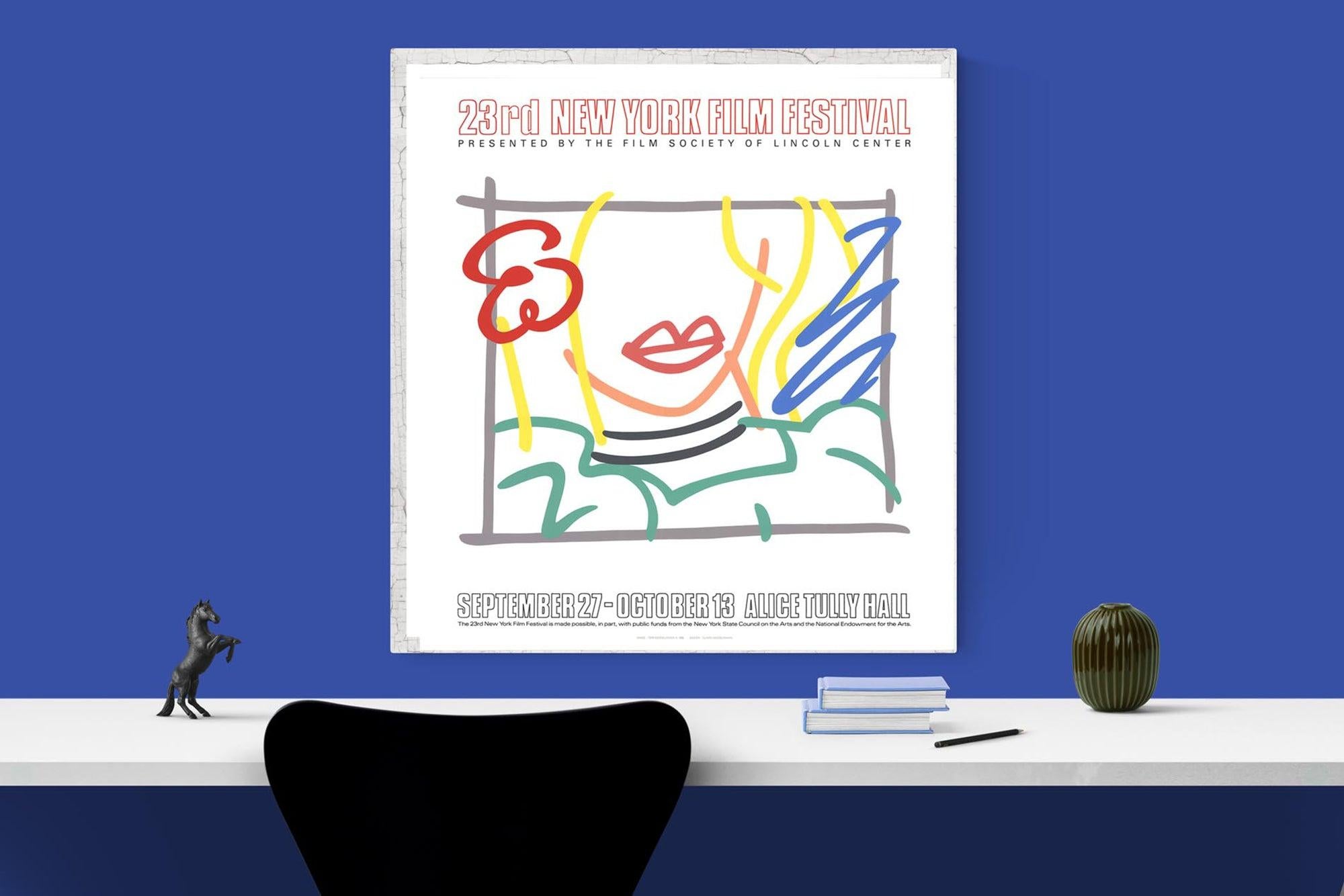 Tom Wesselmann 'Monica, il 23° New York Film Festival' 1985- Serigrafia in vendita 2