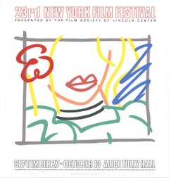 Tom Wesselmann „Monica, The 23rd New York Film Festival“ 1985- Serigrafie