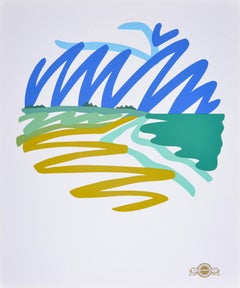 Tom Wesselmann SEASCAPE (ROUND) Lithograph