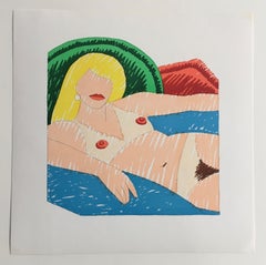 Tom Wesselmann "Shiny Nude" 1977