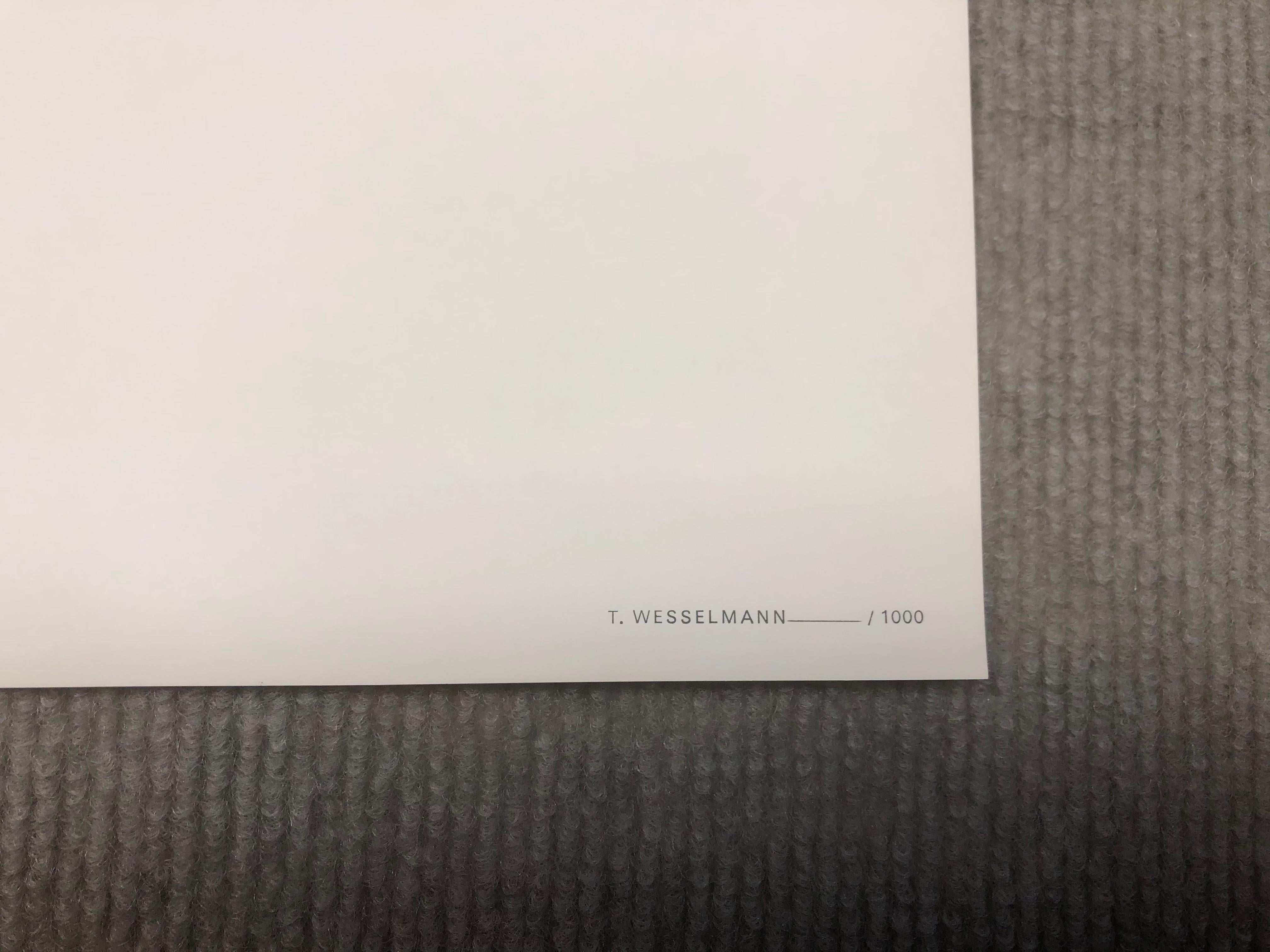 Tom Wesselmann Shiny Nude screen print 1977 Pop Art Vintage For Sale 8