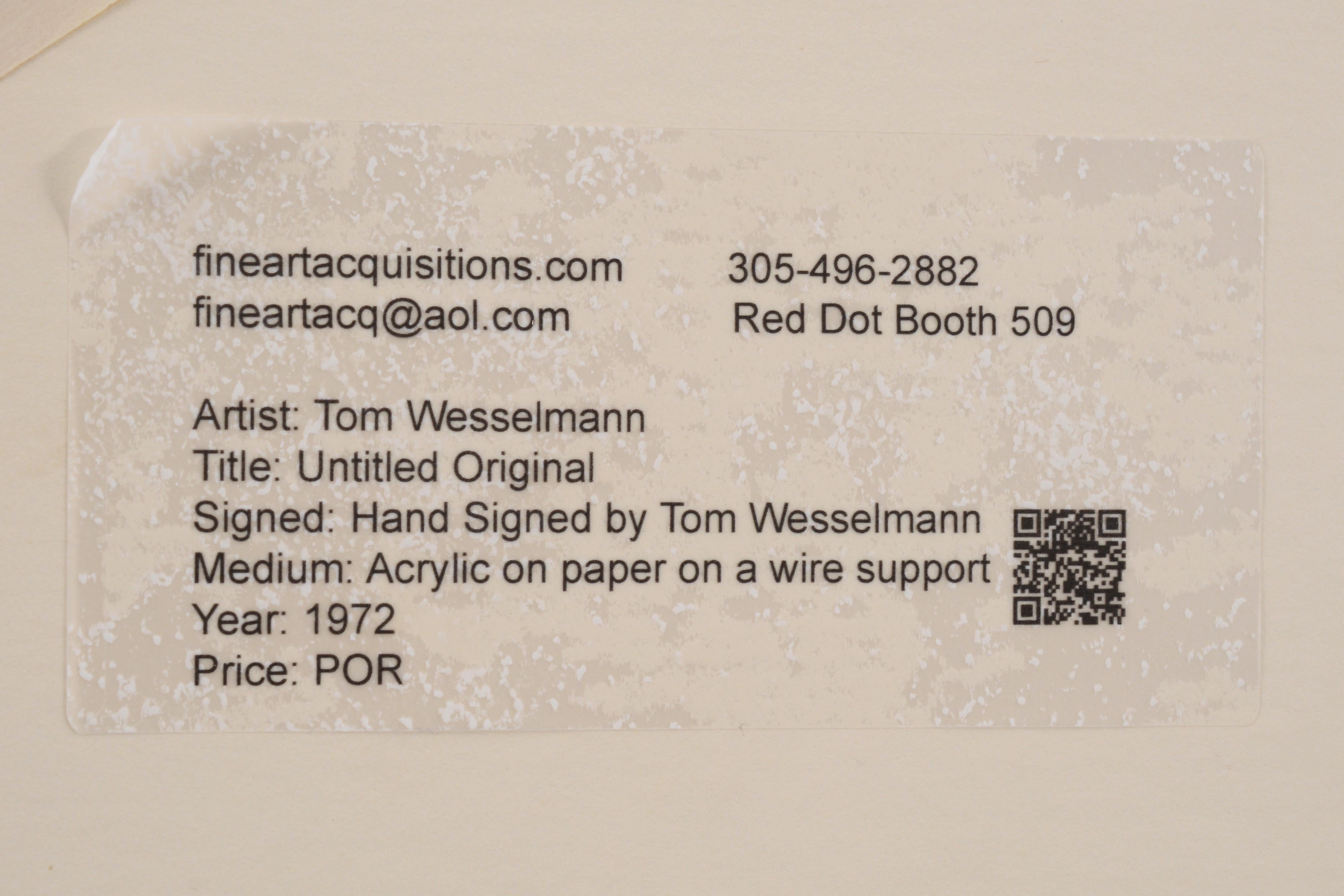 Tom Wesselmann Bildhauerei im Angebot 12