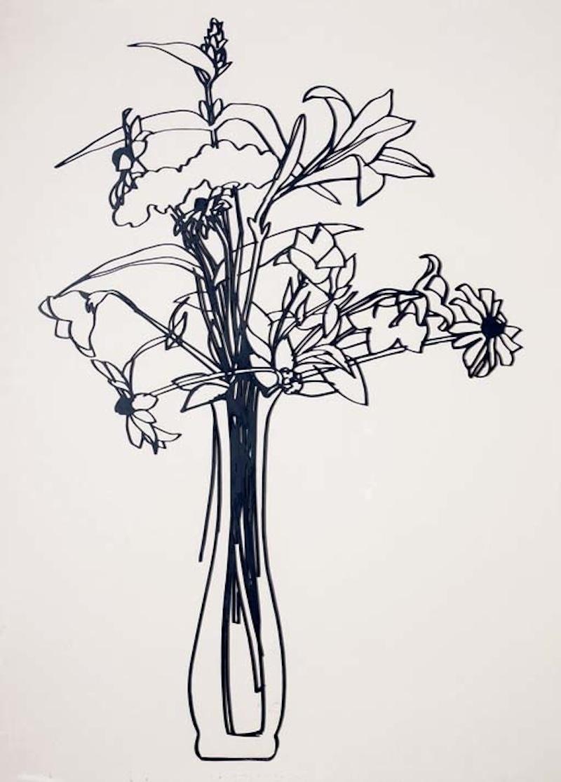 Still-Life Sculpture Tom Wesselmann - Bouquet de fleurs sauvages