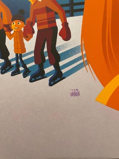 Disney''s Inside-Out-Filmdruck, offiziell lizenzierter Tom Whalen Fear Variant
