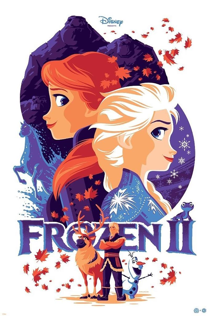 Tom Whalen - Frozen 2 - Contemporary Cinema Movie Film Posters