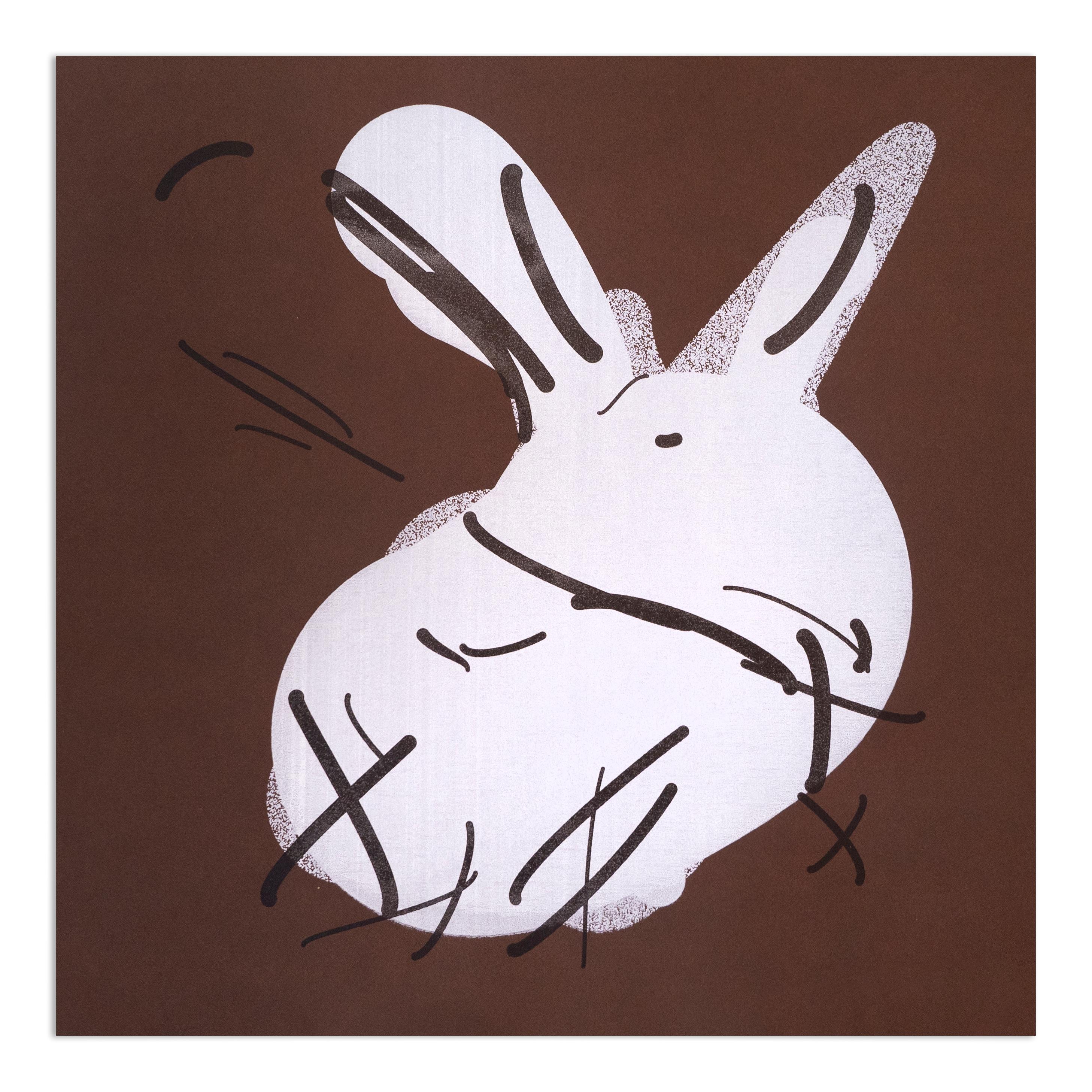 Tom White  Still-Life Print - Rabbit Trial Proofs 3