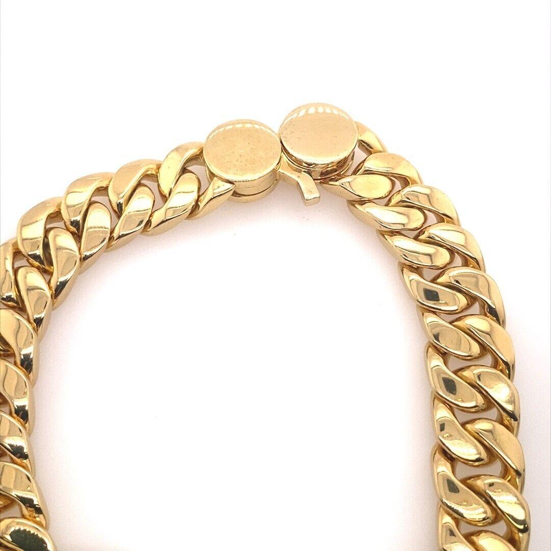Women's or Men's Tom Wood Chunky Link-Chain Necklace in 925 Silver with Gold Plated
