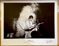 "No smoke without fire" Co-Signed print by Pete Townshend and Tom Wright