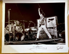 "What goes around" Gravure cosignée par Pete Townshend et Tom Wright