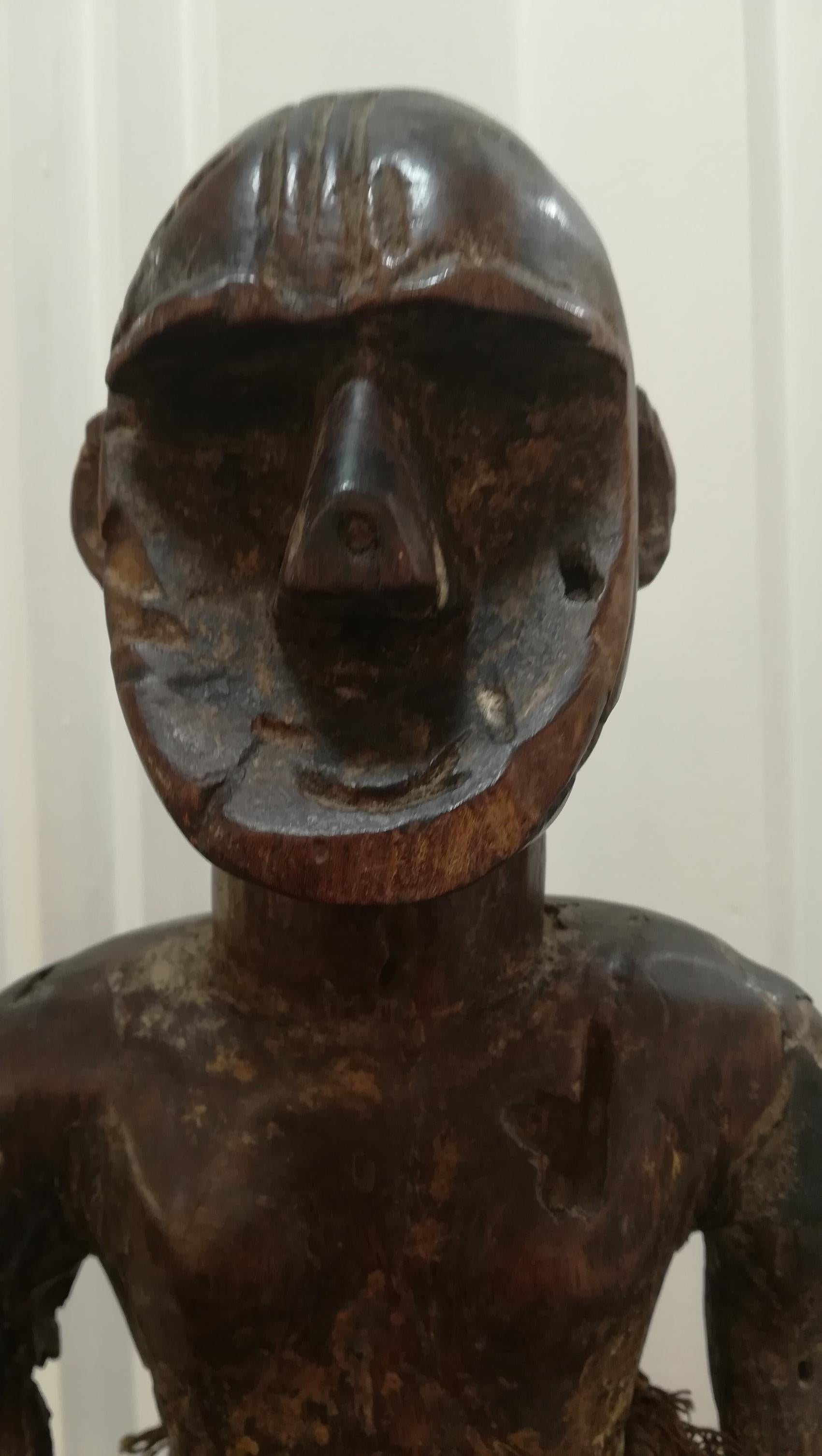 Wood Toma Sculpture Sierra Leone with Provenance