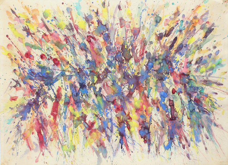Toma Yovanovich Toma Yovanovich Mid Century Abstract Colorful