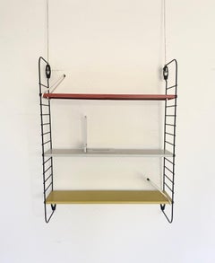 Tomado Midcentury Modular Wall Unit, Shelving System with Rare Bookstands