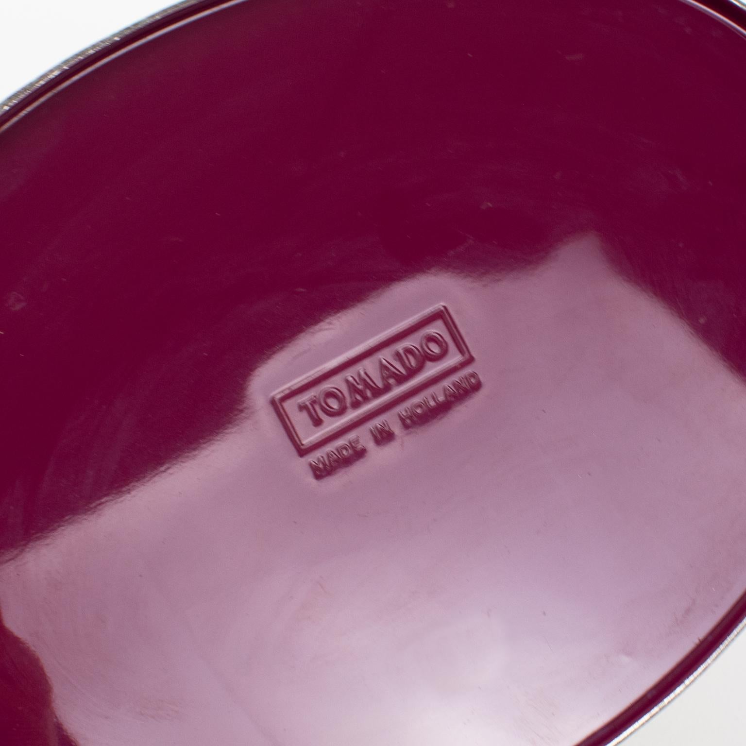 Tomado Modernist Desk Office Papierkorb, um 1960 (Metall) im Angebot