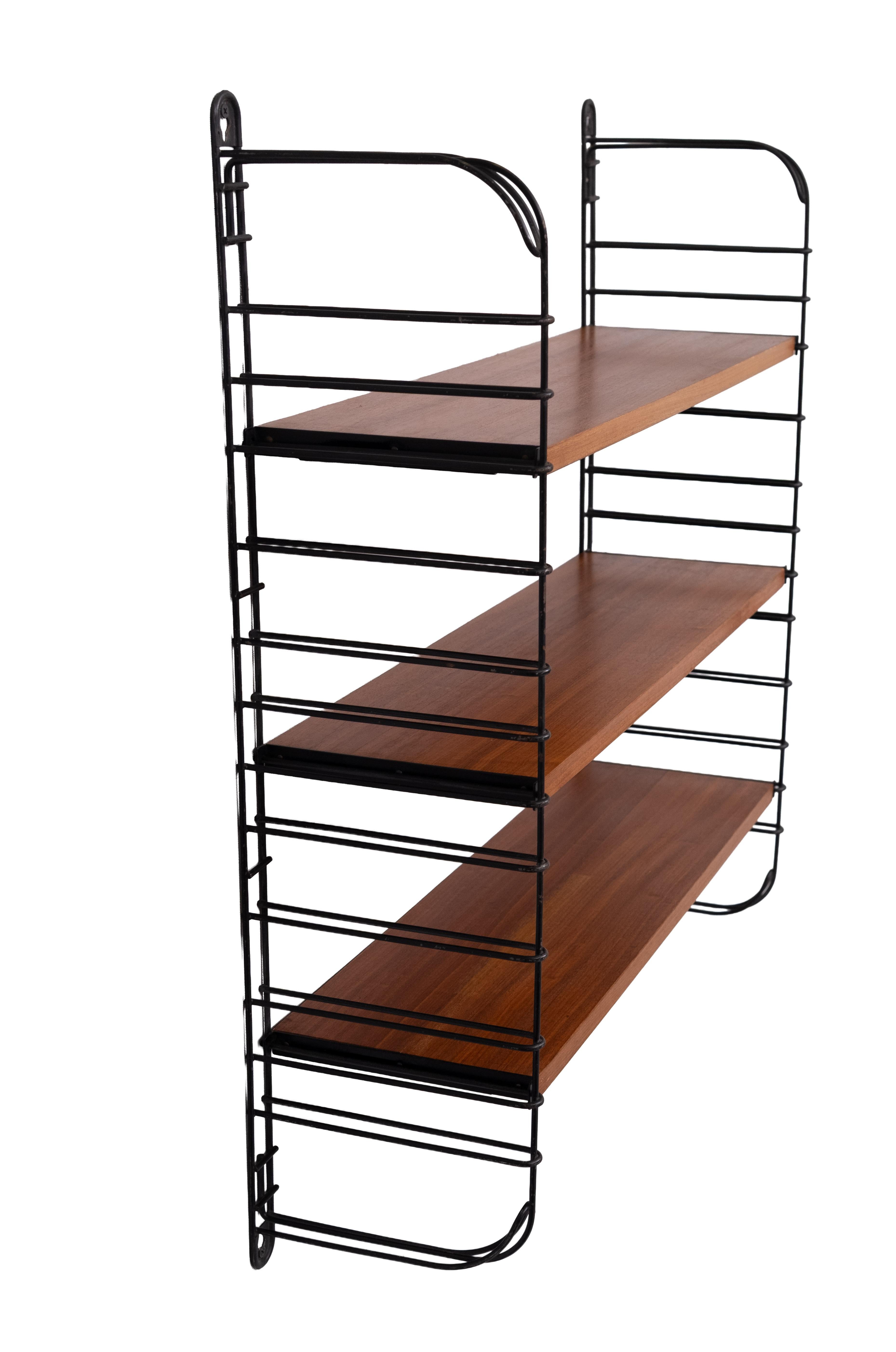 Tomado  modular shelving system Teak 1950s Holland (Niederländisch) im Angebot