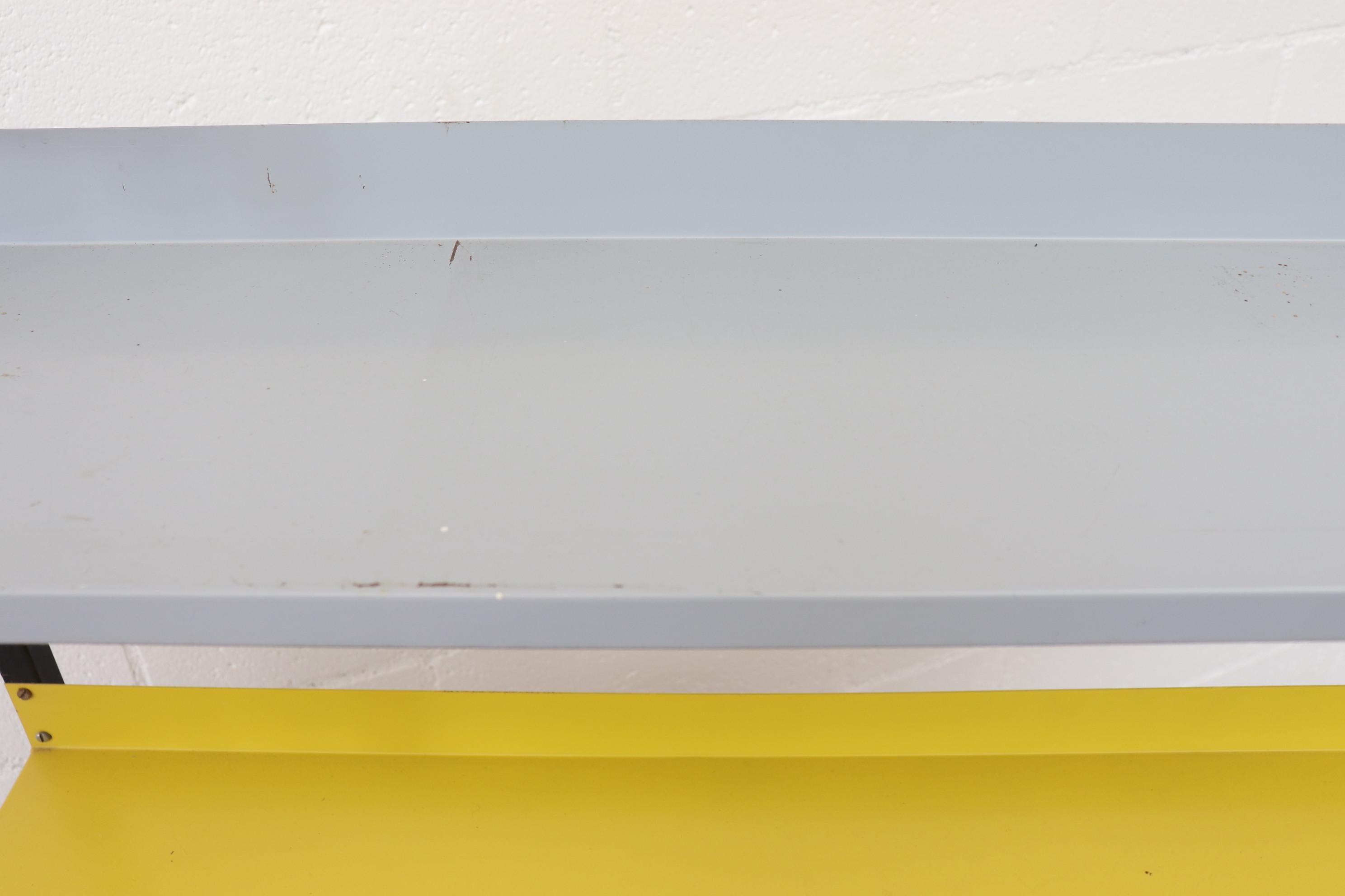 Tomado Multicolored Enameled Metal Standing Book Shelf 1