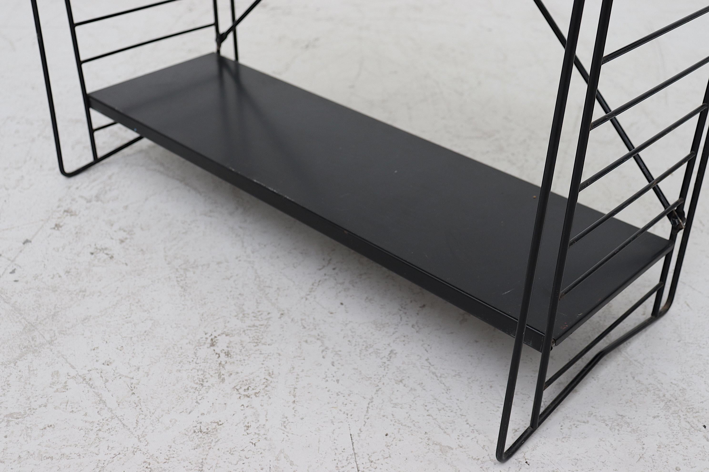 Metal Tomado Single Standing Industrial Book Shelf