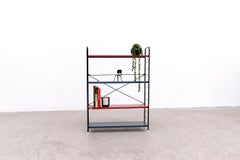 Einzelner stehender Industrieregal im Tomado-Stil von Drentea