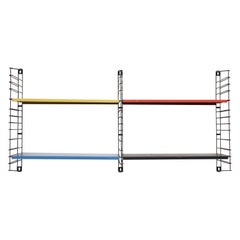 Tomado Tall Two-Section Multicolored Shelving