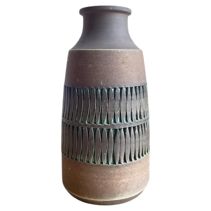 Tomas Anagrius Handcrafted Stoneware Vase, Swedish 1960–1970 For Sale