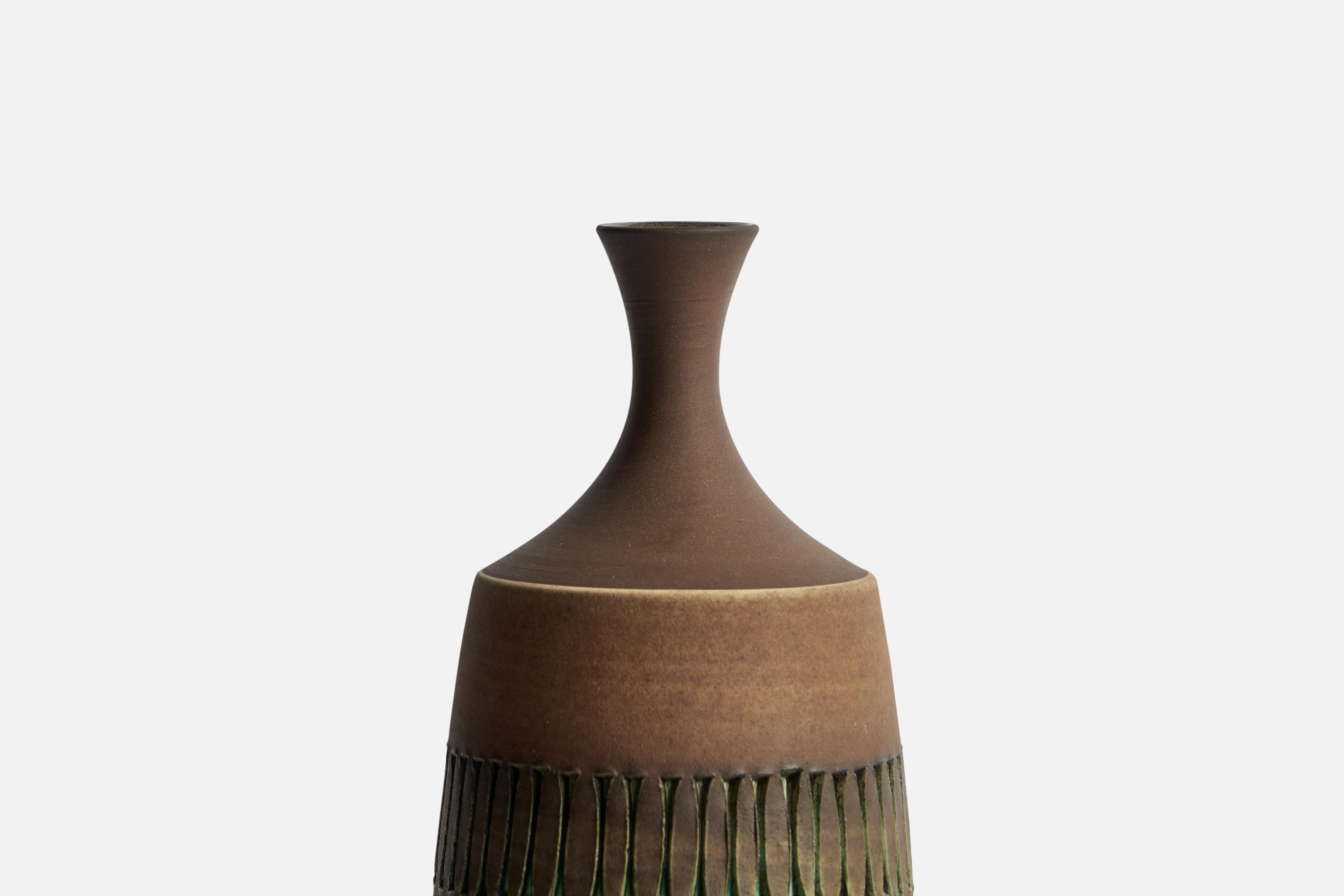 Swedish Tomas Anagrius, Vase, Ceramic, Sweden, 1960s
