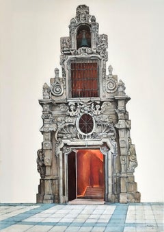 Capilla del Monte de Piedad-Madrid, Painting, Oil on Canvas