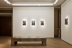 Tomas Lundgren, As Another, 2018, oil on canvas, photorealist, tribal mask