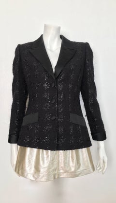 Tomas Maier Gold Lycra Miniskirt with Pockets Size 4, made in Italy