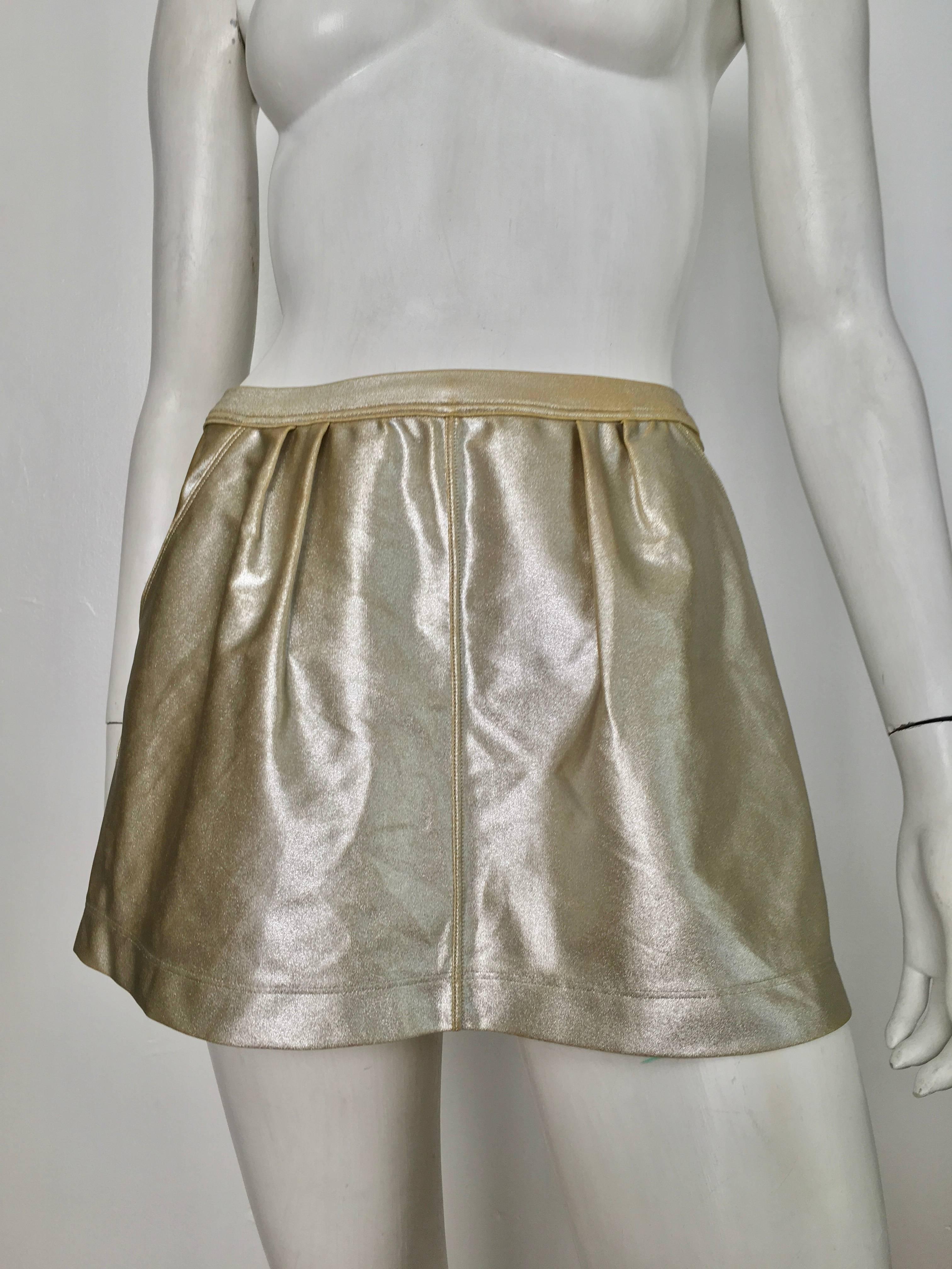 lycra mini skirt