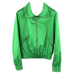 TOMAS MAIER Size XXS Green Cotton / Elastane Jacket