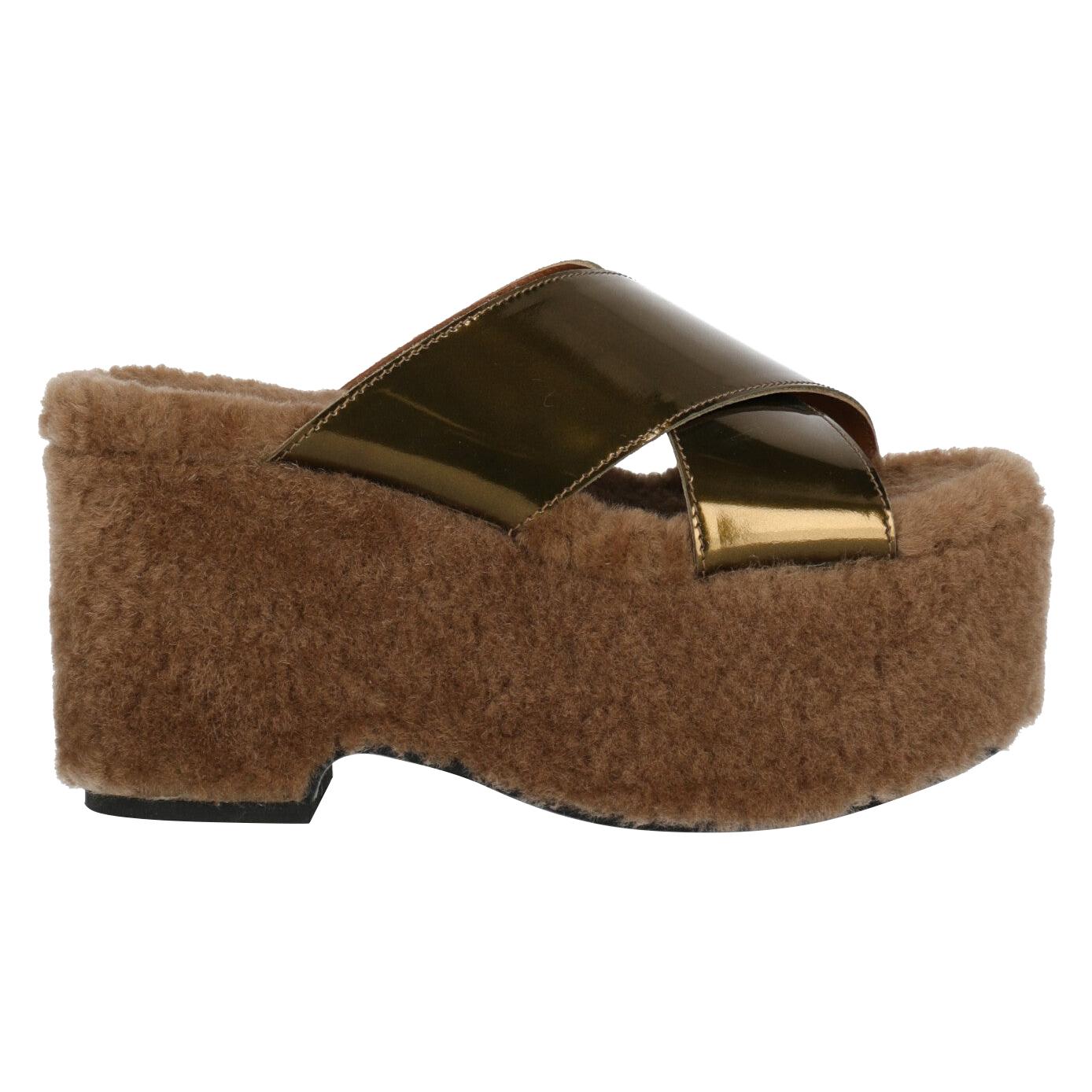 Tomas Maier Woman Wedges Bronze, Brown EU 36