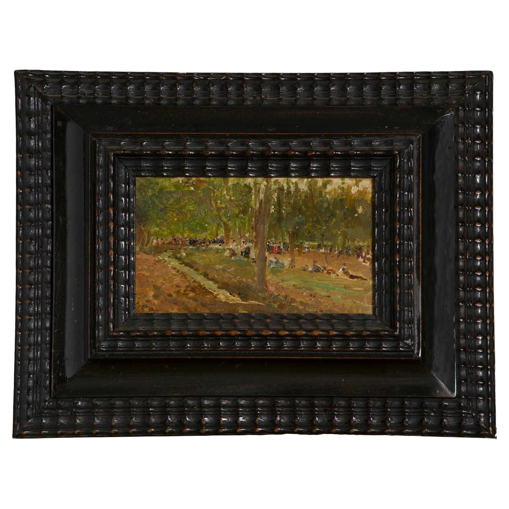 Tomas Martin Rebollo 19th Century Signed Painting