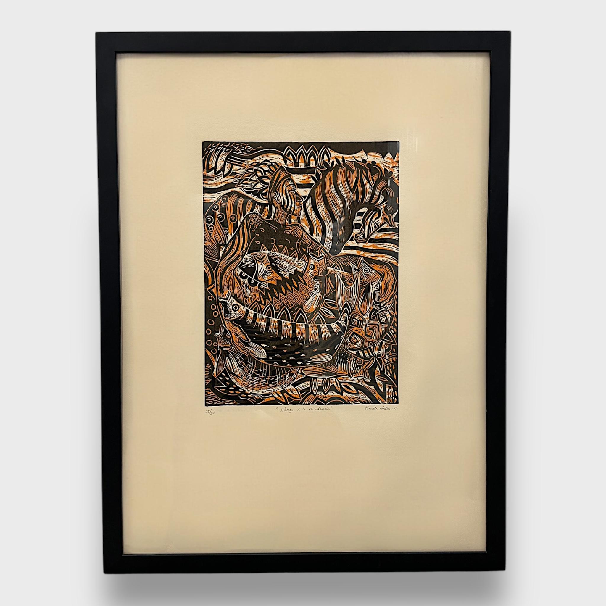EMBRACE ABUNDANCE 28/30 - Print by Tomas Pineda Matus 