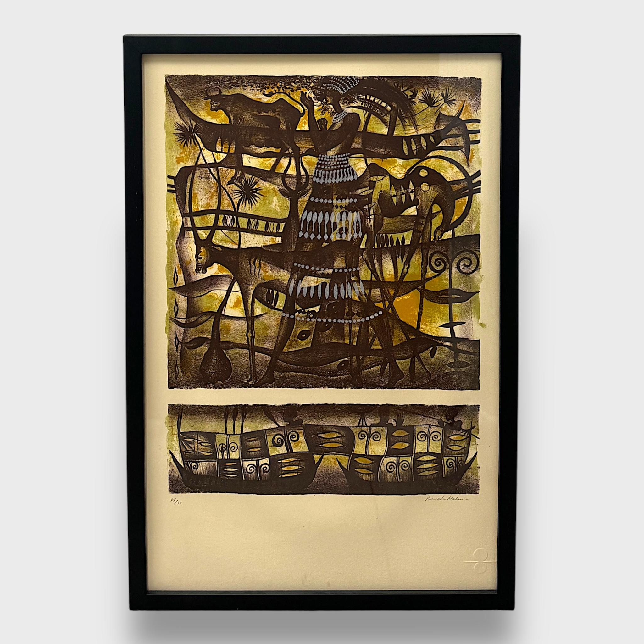 TOMAS PINEDA MATUS NO TITLE 44/50 - Print by Tomas Pineda Matus 