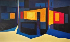 Bars De Nit, El Carajillo - 21st Century, Contemporary, Painting, Oil on Canvas