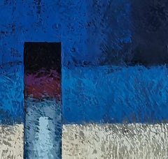 El Carrer del Mar - Siglo XXI, Contemporáneo, Pintura, Óleo sobre lienzo