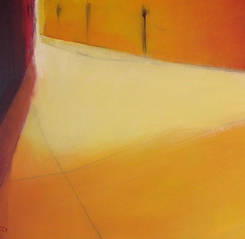 L'Eixample - 21st Century, Contemporary, Painting, Oil on Canvas For Sale 1