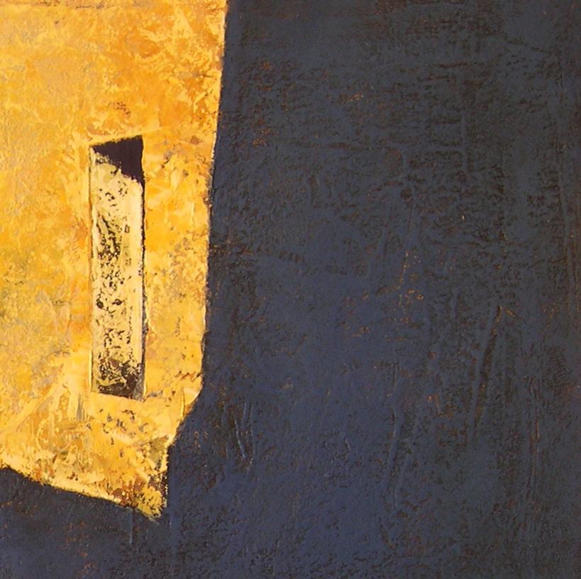 Matí Groc - 21st Century, Contemporary, Painting, Oil on Canvas, Blue, Yellow 2