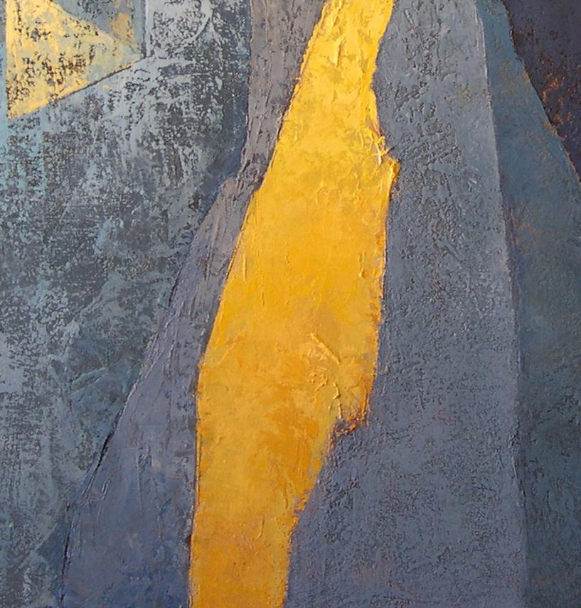 Matí Groc - 21st Century, Contemporary, Painting, Oil on Canvas, Blue, Yellow 5