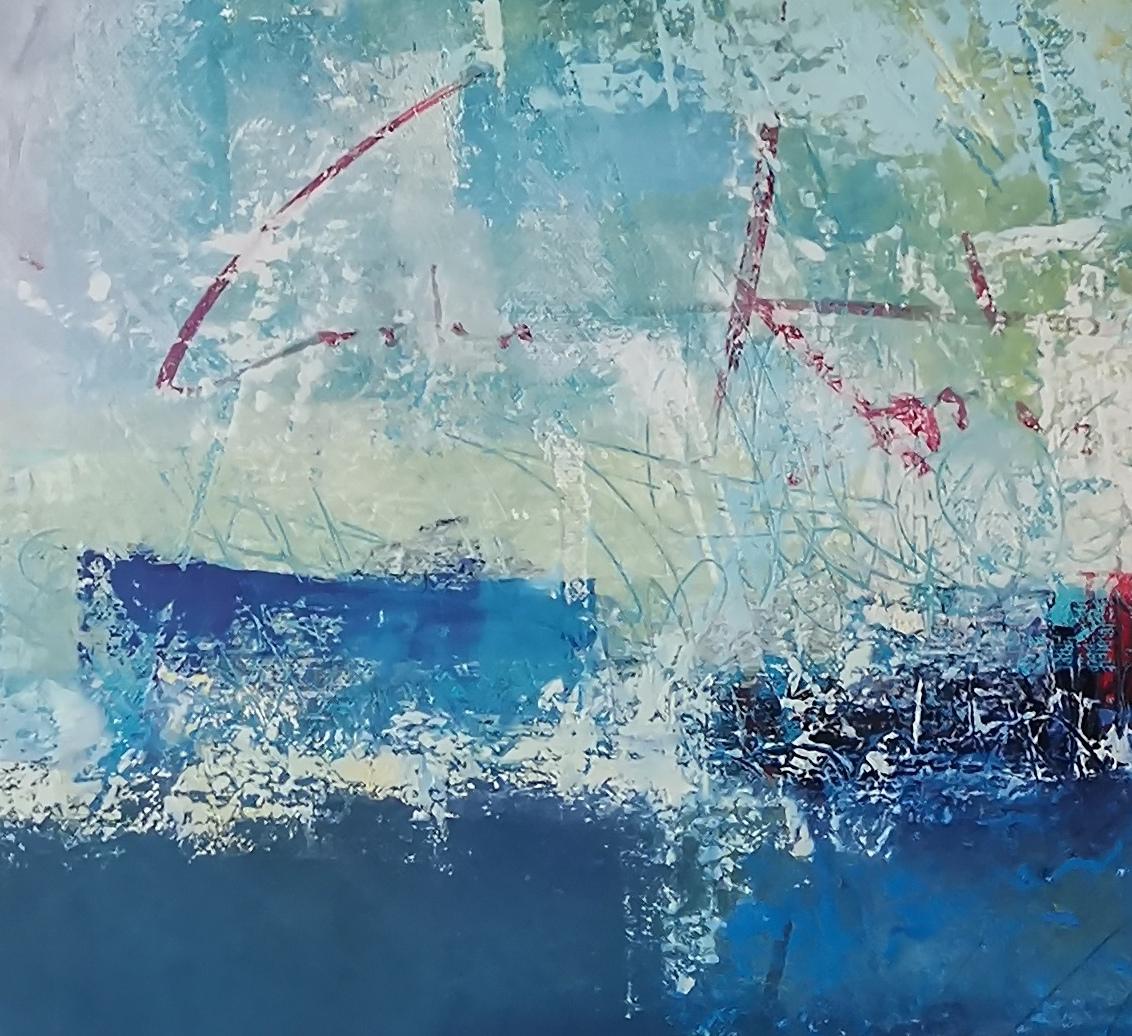 Paisatge Abstracte - 21. Jahrhundert, Contemporary, Gemälde, Öl auf Leinwand im Angebot 1